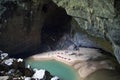 Entrance of Hang En cave 3, the world 3rd largest cave Royalty Free Stock Photo